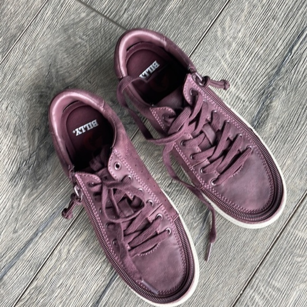 NWT Billy shoes size 6 wine colored Lace up zip up Loafer - Picture 2 of 6